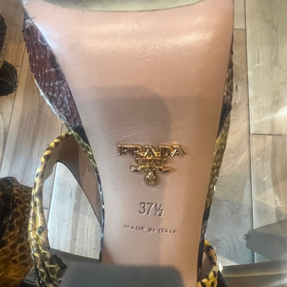 Prada Snakeskin Heels - Picture 10 of 11